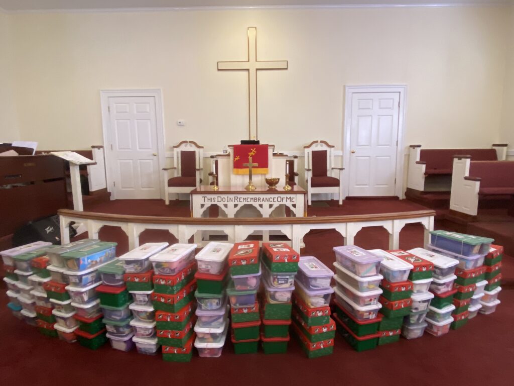Rays Church Shoebox Christmas